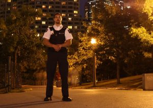 PalAmerican Security Guard at Night