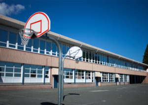 PalAmerican School with Basketball Court